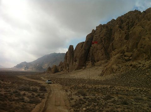 Karstified Eocene Limestone outcrops in the Kalat Plateau, Baluchistan, Pakistan